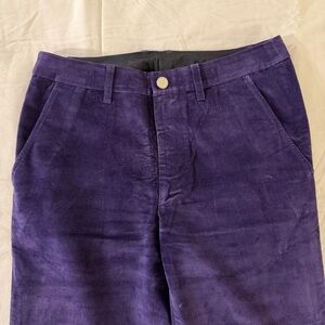 Bonobos Men's Deep Purple Corduroy Pants